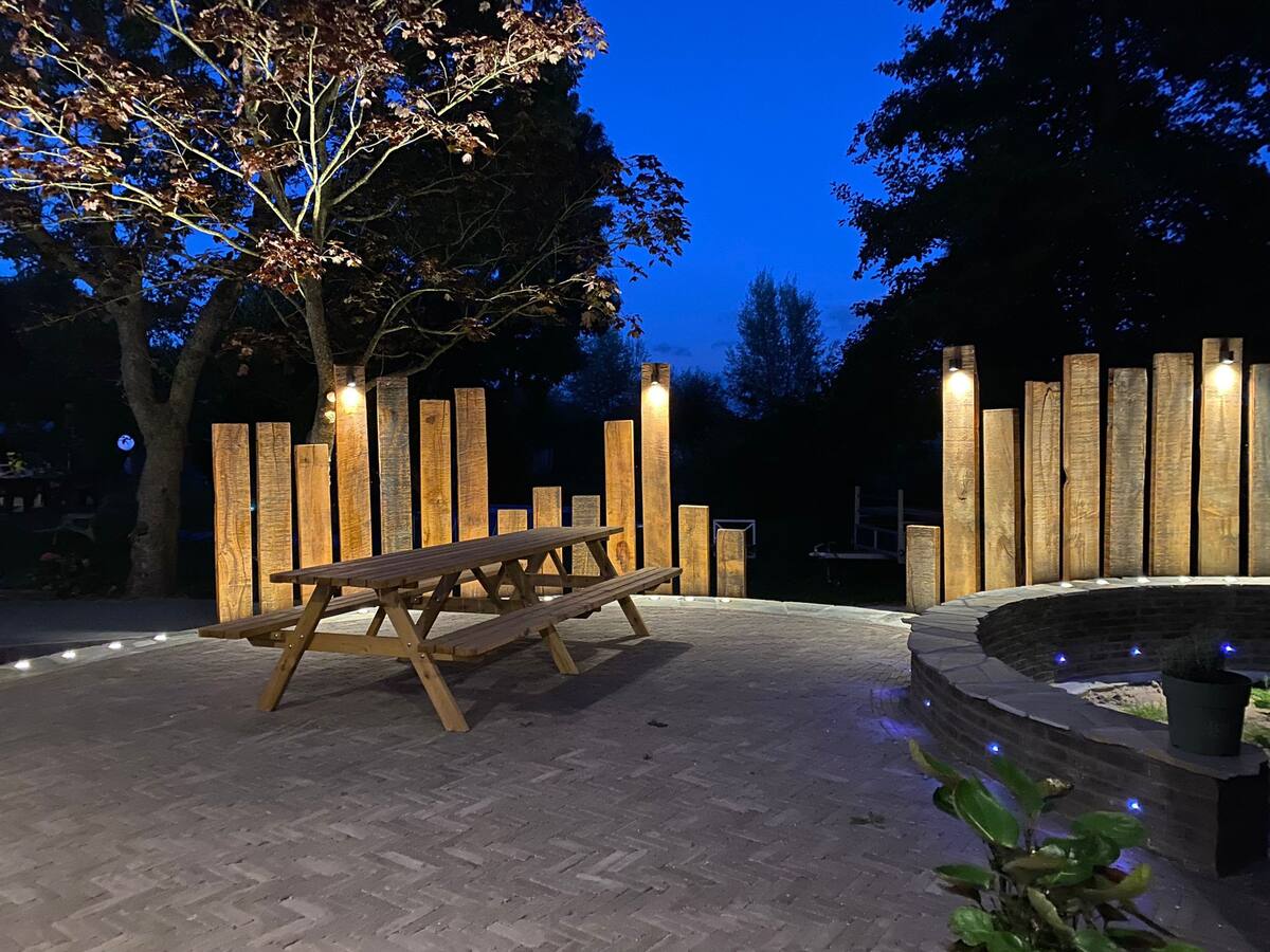 Patio — evening